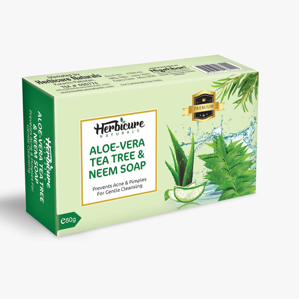 Aloe Vera, Tea Tree & Neem Soap