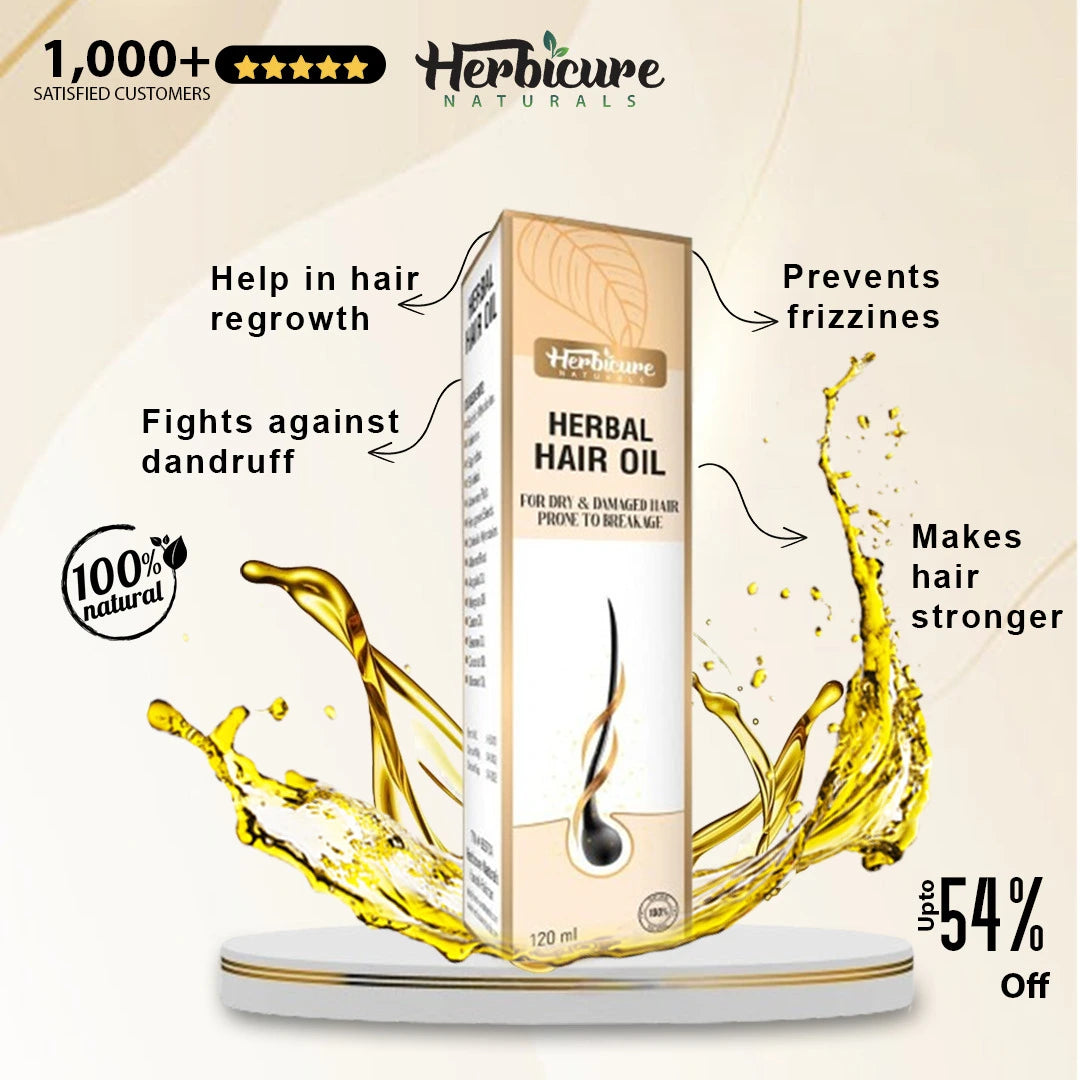 Organic Herbal Hair Oil