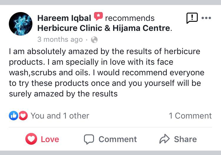 Customer review on WhatsApp